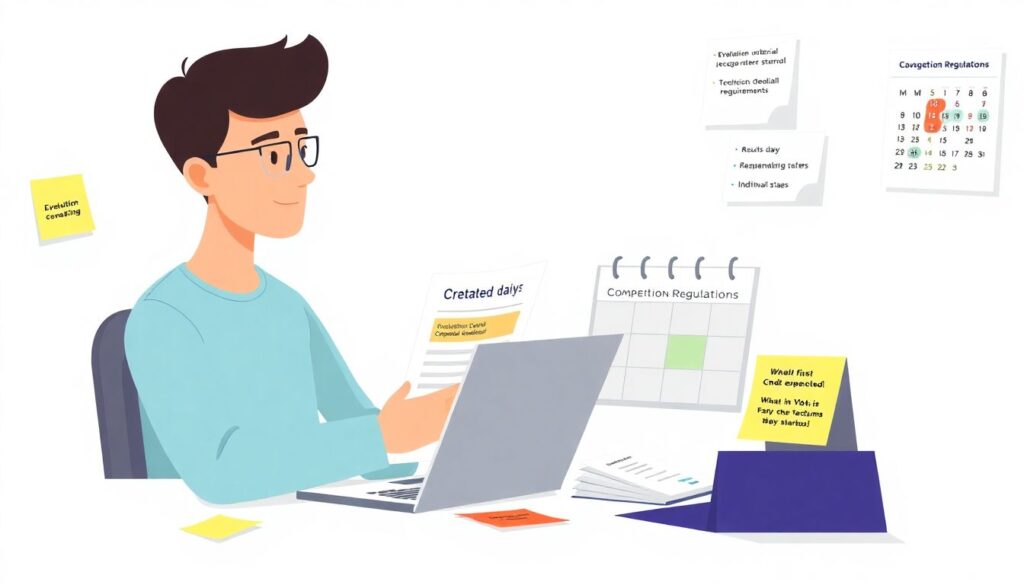 Как управлять временем на конкурсе и дедлайнами - иллюстрация