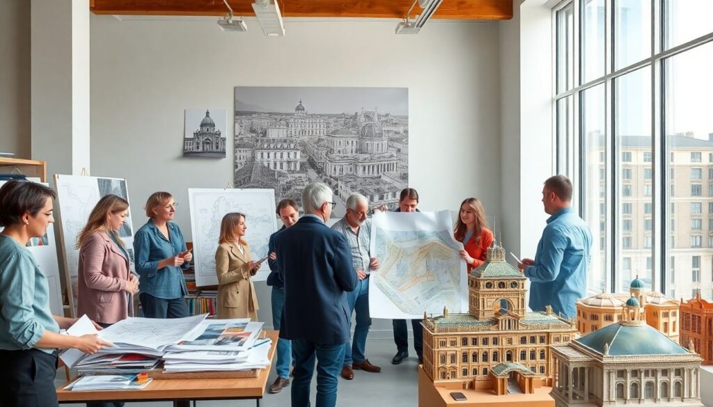 Архитектура и культурное наследие в конкурсах - иллюстрация