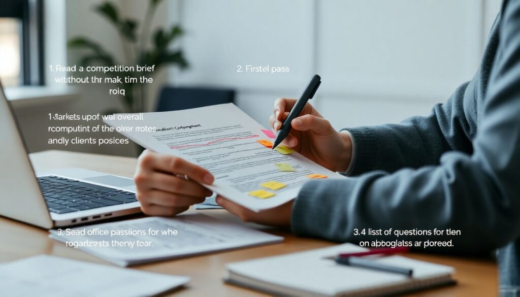 Как работать с архитектурным бюллетенем конкурса - иллюстрация