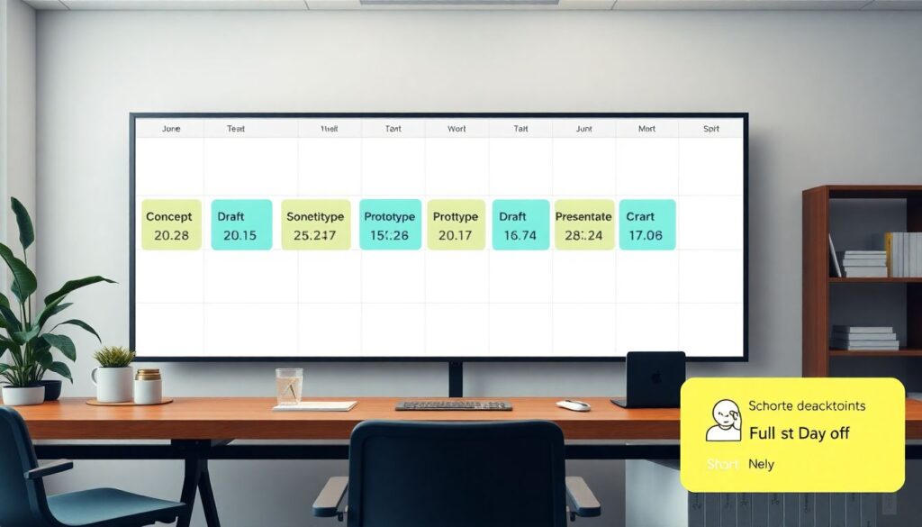 Как держать темп работы над конкурсным проектом - иллюстрация